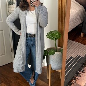 Beautiful People Tencel Ribbed Jersey Duster. Size S